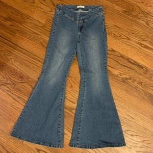 Free People Bell bottom flare jeans